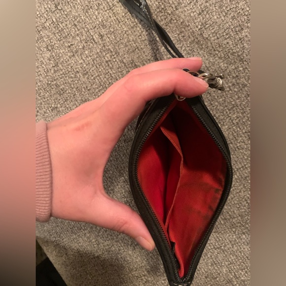 Black coach wristlet - Picture 3 of 3
